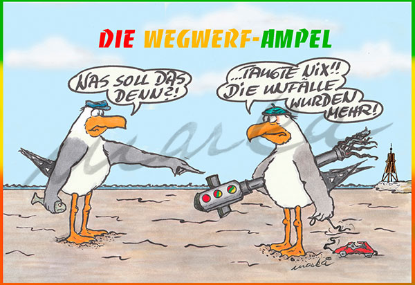 Die-Wegwerf-Ampel_Ein-Cartoon-von-MARKA-DESIGN-Cuxhaven