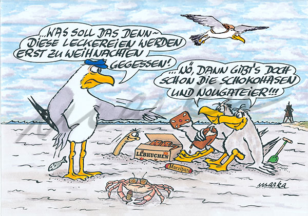 Lebkuchen-und-Schokohasen_Ein-Cartoon-von-MARKA-DESIGN-Cuxhaven