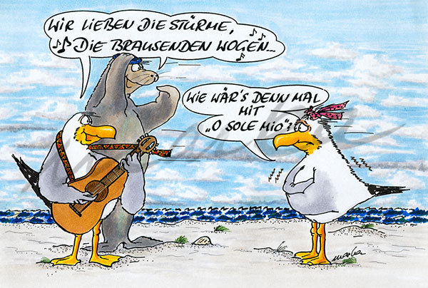 O-sole-mio_Ein-Cartoon-von-MARKA-DESIGN-Cuxhaven